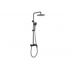 Душевая система AQUATEK Вега AQ2060MB черная матовая